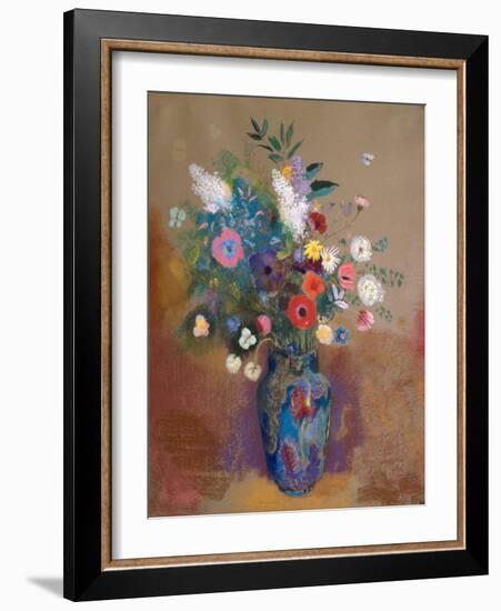 Bouquet of Flowers, c.1905-Odilon Redon-Framed Giclee Print