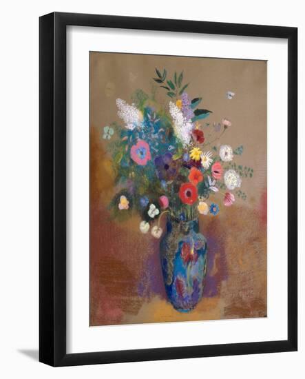 Bouquet of Flowers, c.1905-Odilon Redon-Framed Giclee Print