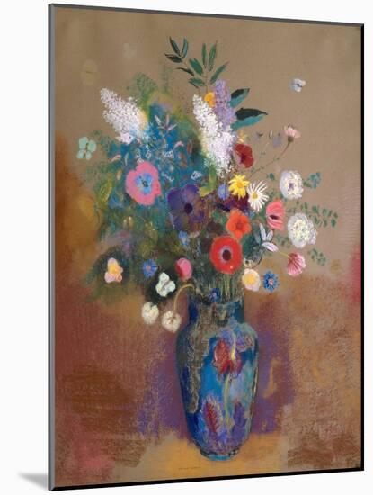 Bouquet of Flowers, c.1905-Odilon Redon-Mounted Giclee Print