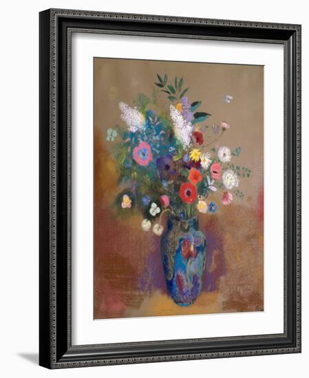 Bouquet of Flowers, c.1905-Odilon Redon-Framed Giclee Print