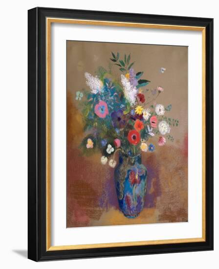 Bouquet of Flowers, c.1905-Odilon Redon-Framed Giclee Print