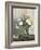 Bouquet of Flowers, Chrysanthemums in a Chinese Vase-Camille Pissarro-Framed Giclee Print