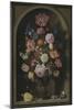 Bouquet of Flowers in a Stone Niche, 1618-Ambrosius The Elder Bosschaert-Mounted Giclee Print