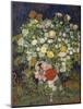 Bouquet of Flowers in a Vase, 1890-Vincent van Gogh-Mounted Giclee Print