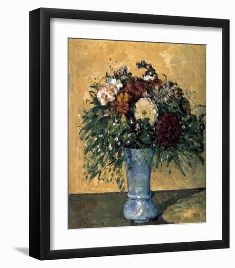 Bouquet of Flowers in a Vase-Paul Cézanne-Framed Art Print