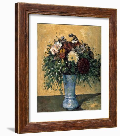 Bouquet of Flowers in a Vase-Paul Cézanne-Framed Art Print