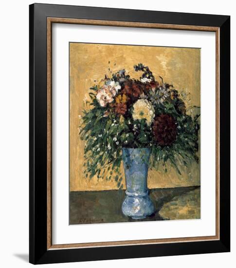 Bouquet of Flowers in a Vase-Paul Cézanne-Framed Art Print