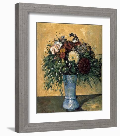 Bouquet of Flowers in a Vase-Paul Cézanne-Framed Art Print