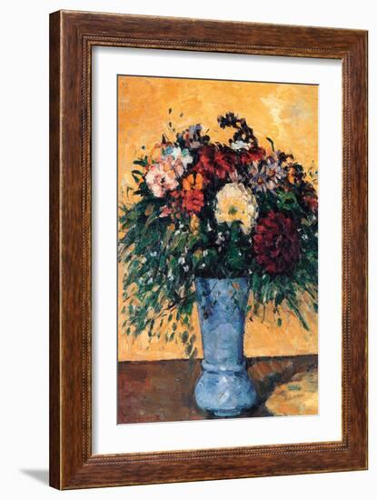 Bouquet of Flowers in a Vase-Paul C?zanne-Framed Art Print