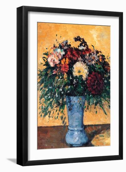 Bouquet of Flowers in a Vase-Paul C?zanne-Framed Art Print