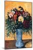 Bouquet of Flowers in a Vase-Paul C?zanne-Mounted Art Print