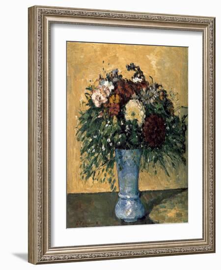 Bouquet of Flowers in a Vase-Paul Cézanne-Framed Art Print