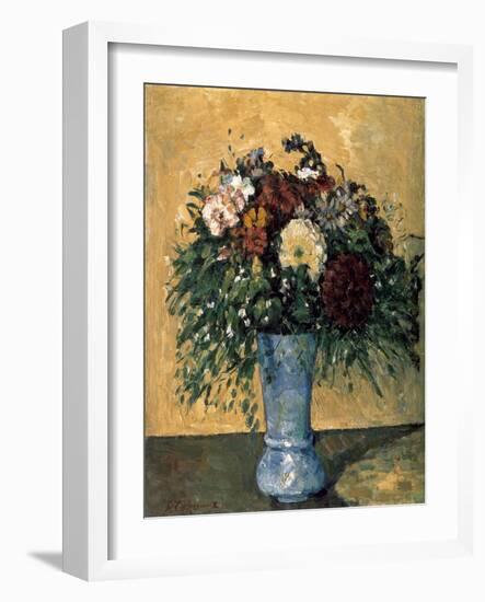 Bouquet of Flowers in a Vase-Paul Cézanne-Framed Art Print