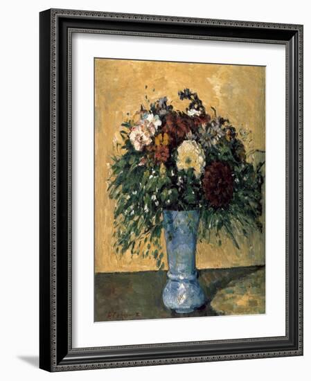 Bouquet of Flowers in a Vase-Paul Cézanne-Framed Art Print