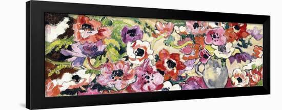 Bouquet of Flowers, (Oil on Canvas)-Louis Valtat-Framed Giclee Print