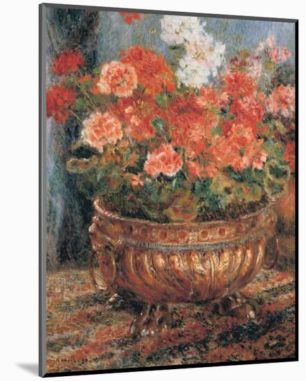 Bouquet of Flowers-Pierre-Auguste Renoir-Mounted Premium Giclee Print