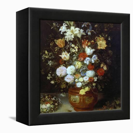 Bouquet of Flowers-Jan Brueghel the Elder-Framed Premier Image Canvas