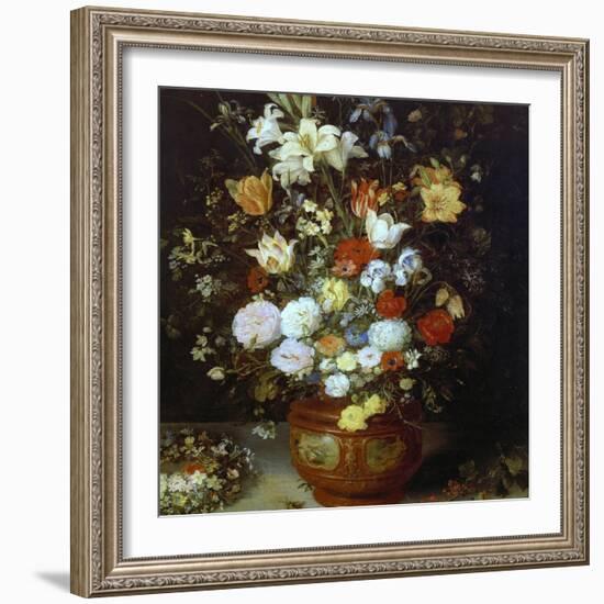 Bouquet of Flowers-Jan Brueghel the Elder-Framed Giclee Print