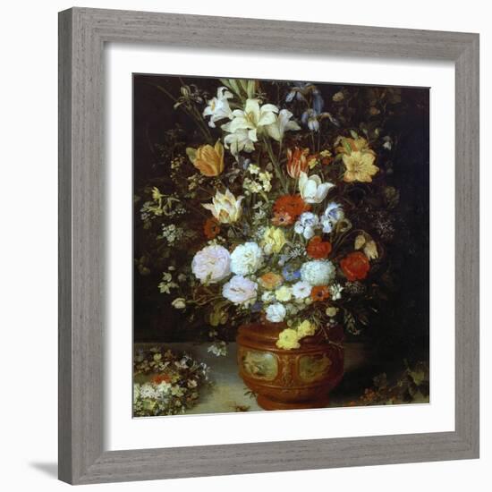 Bouquet of Flowers-Jan Brueghel the Elder-Framed Giclee Print