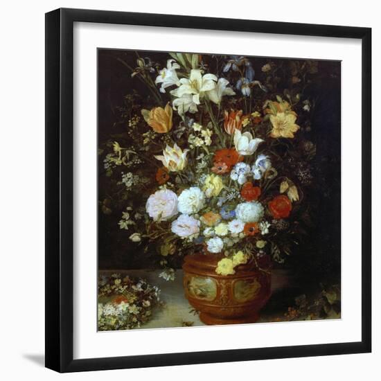 Bouquet of Flowers-Jan Brueghel the Elder-Framed Giclee Print