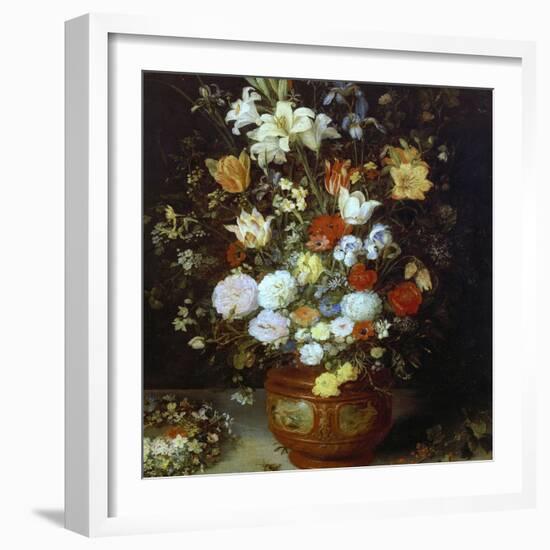 Bouquet of Flowers-Jan Brueghel the Elder-Framed Giclee Print