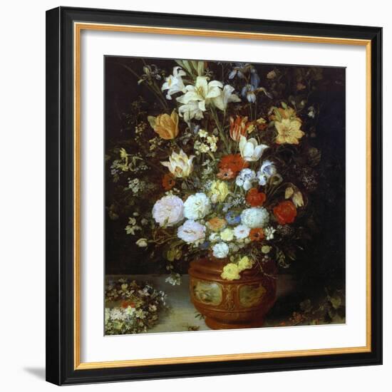 Bouquet of Flowers-Jan Brueghel the Elder-Framed Giclee Print