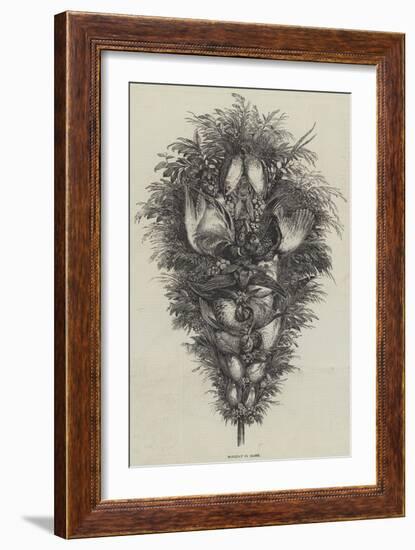 Bouquet of Game-null-Framed Giclee Print