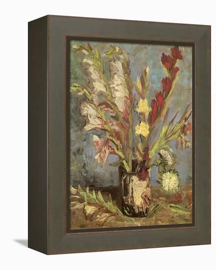 Bouquet of Gladioli, 1886-Vincent van Gogh-Framed Premier Image Canvas