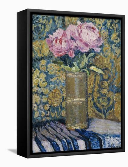 Bouquet of Peonies, Le Bouquet de Pivoines-Henri Martin-Framed Premier Image Canvas