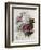 Bouquet of Red, Purple and White Peonies-Pierre Joseph Redouté-Framed Giclee Print