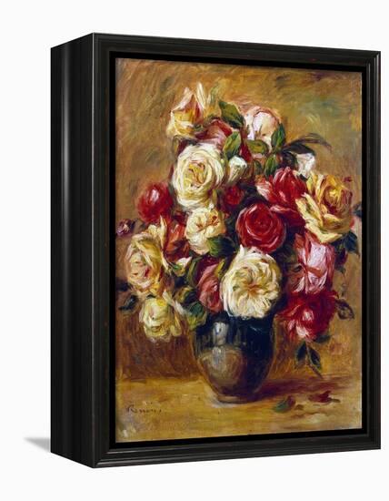 Bouquet of Roses, C1909-Pierre-Auguste Renoir-Framed Premier Image Canvas