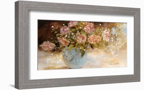 Bouquet of Roses-Hélène Léveillée-Framed Art Print