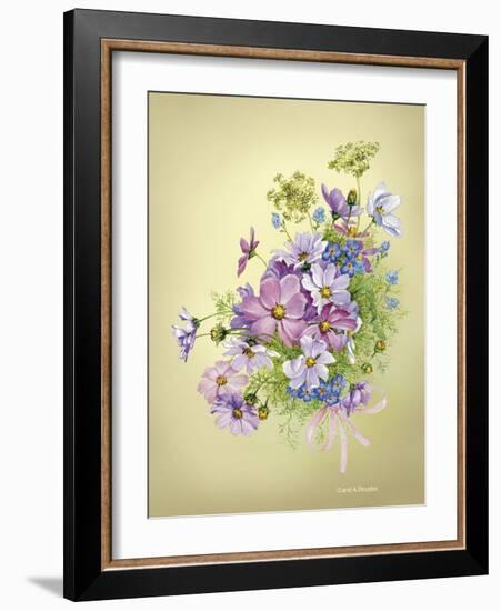 Bouquet of Summer Flowers-Olga And Alexey Drozdov-Framed Giclee Print