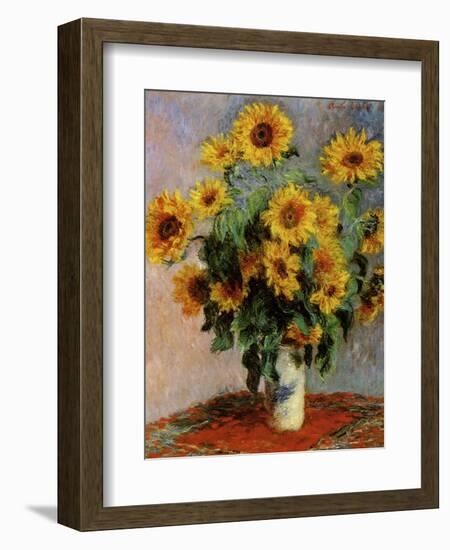 Bouquet of Sunflowers-null-Framed Giclee Print