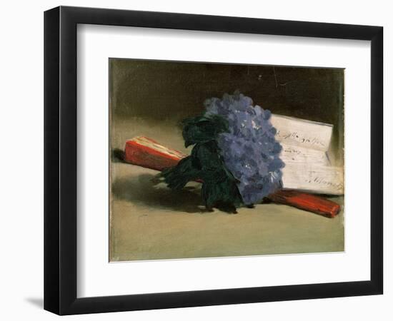 Bouquet of Violets, 1872-Edouard Manet-Framed Giclee Print