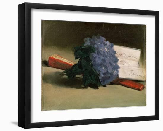 Bouquet of Violets, 1872-Edouard Manet-Framed Giclee Print