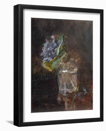 Bouquet of Violets in a Vase (1882)-Toulouse Lautrec-Framed Giclee Print