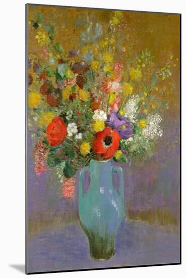 Bouquet of Wild Flowers, C.1900-Odilon Redon-Mounted Giclee Print