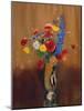 Bouquet of Wild Flowers in a Vase with Long Neck, 1912, Gouache-Odilon Redon-Mounted Giclee Print