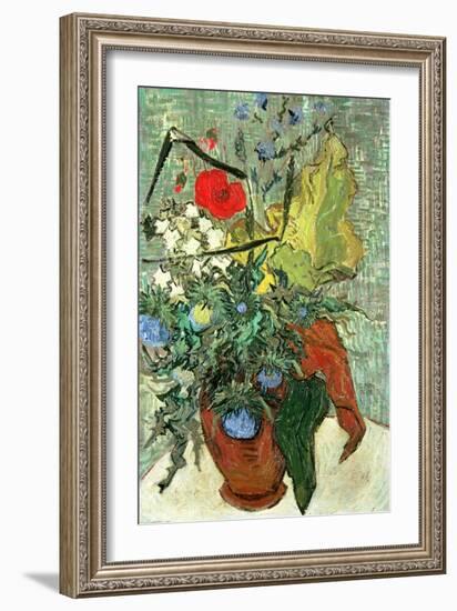 Bouquet of Wild Flowers-Vincent van Gogh-Framed Giclee Print