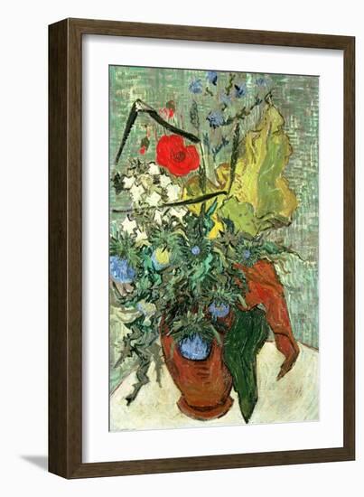 Bouquet of Wild Flowers-Vincent van Gogh-Framed Giclee Print