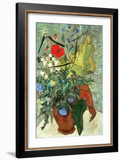 Bouquet of Wild Flowers-Vincent van Gogh-Framed Giclee Print