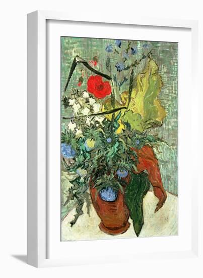 Bouquet of Wild Flowers-Vincent van Gogh-Framed Giclee Print
