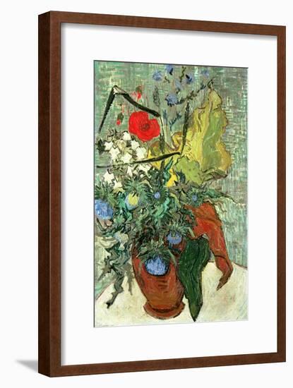 Bouquet of Wild Flowers-Vincent van Gogh-Framed Giclee Print