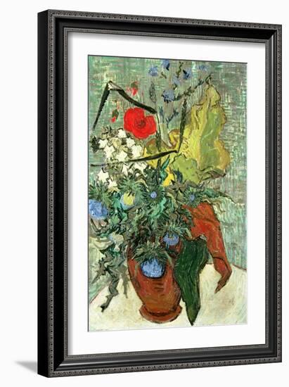 Bouquet of Wild Flowers-Vincent van Gogh-Framed Giclee Print