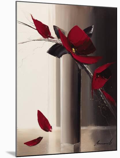 Bouquet Rouge I-Olivier Tramoni-Mounted Art Print