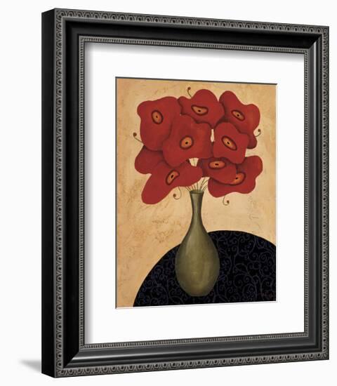 Bouquet Rouge-Jocelyne Anderson-Tapp-Framed Giclee Print