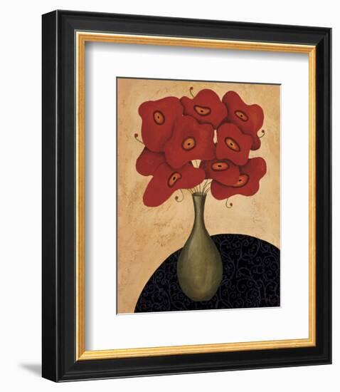 Bouquet Rouge-Jocelyne Anderson-Tapp-Framed Giclee Print