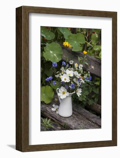 Bouquet, Summer Flowers, Bank-Andrea Haase-Framed Photographic Print