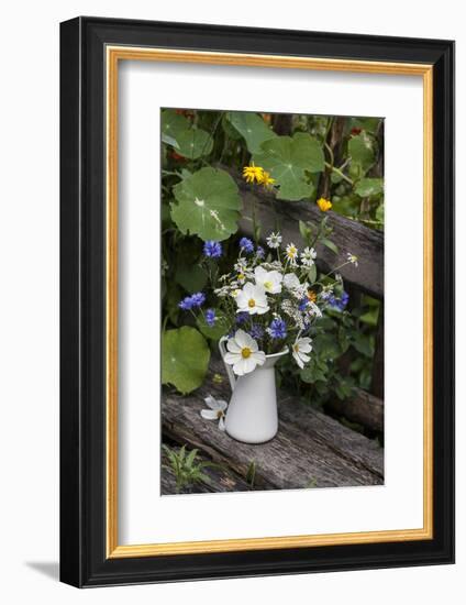 Bouquet, Summer Flowers, Bank-Andrea Haase-Framed Photographic Print